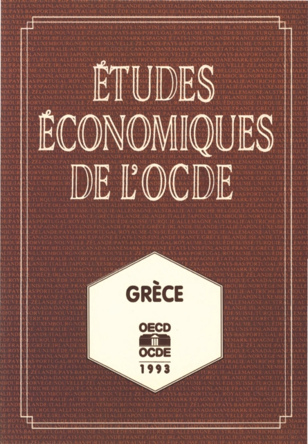 Etudes economiques de l'OCDE : Grece 1993