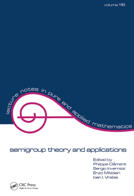 semigroup theory and applications