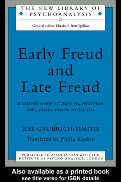 Early Freud and Late Freud