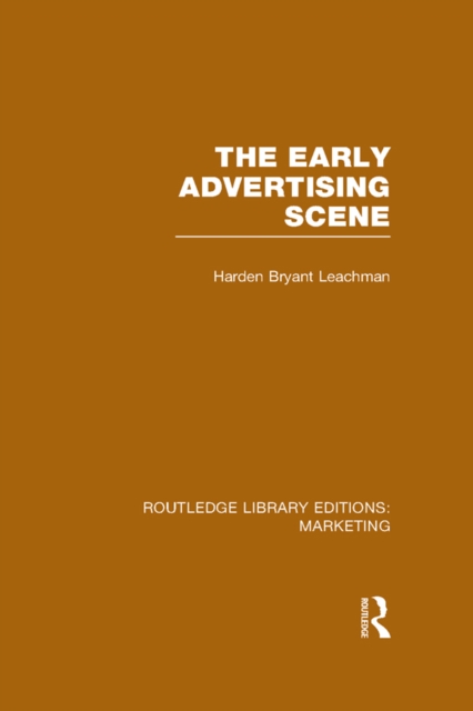 Early Advertising Scene (RLE Marketing)