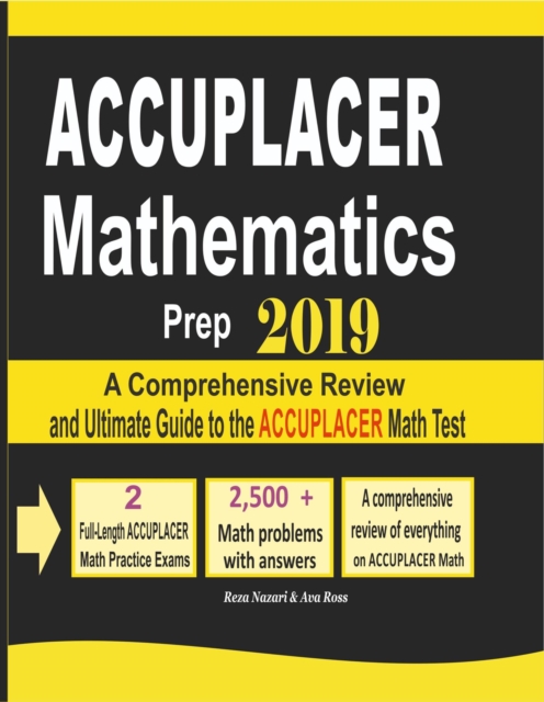 Accuplacer Mathematics Prep 2019