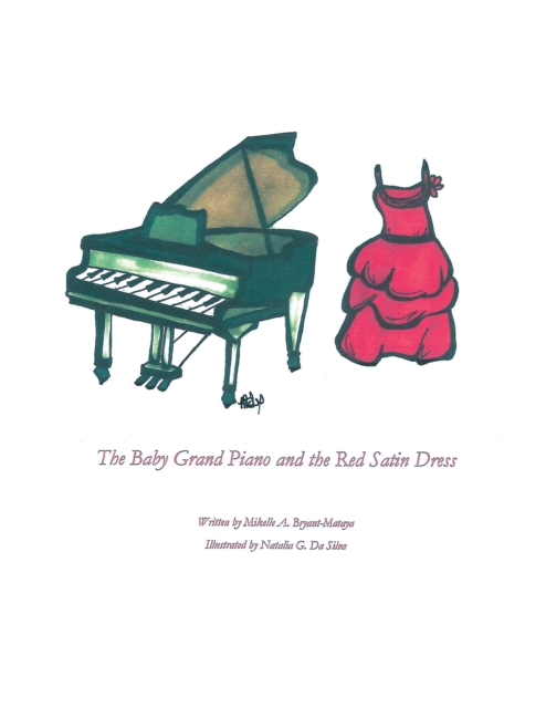Baby Grand Piano and the Red Satin Dress