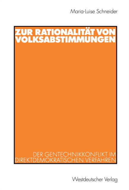 Zur Rationalität von Volksabstimmungen