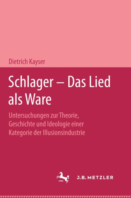 Schlager - Das Lied als Ware