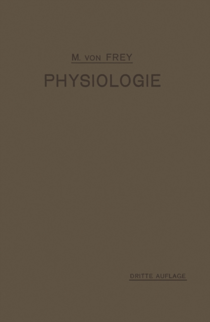 Vorlesungen über Physiologie