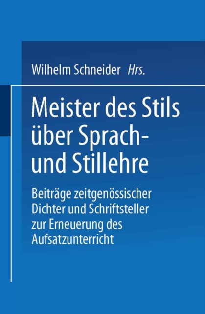 Neue Elementargeometrie