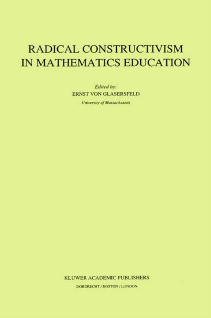 Radical Constructivism in Mathematics Education