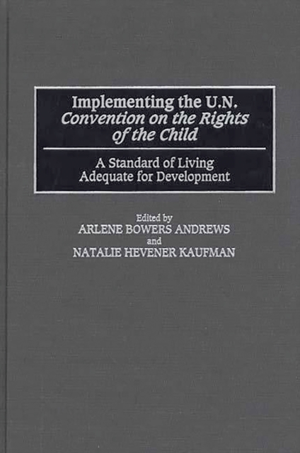 Implementing the UN Convention on the Rights of the Child