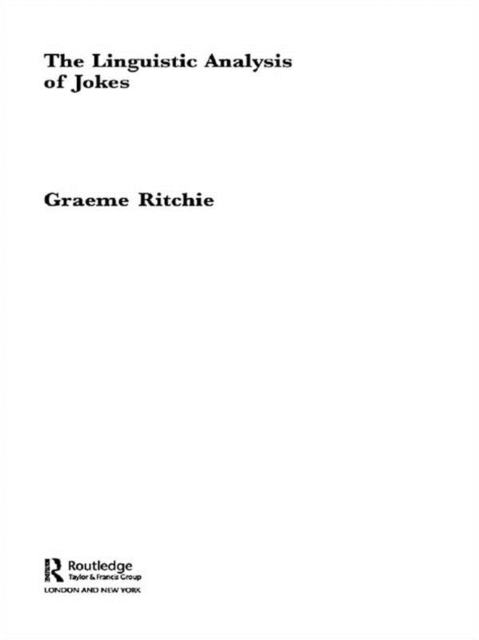 Linguistic Analysis of Jokes
