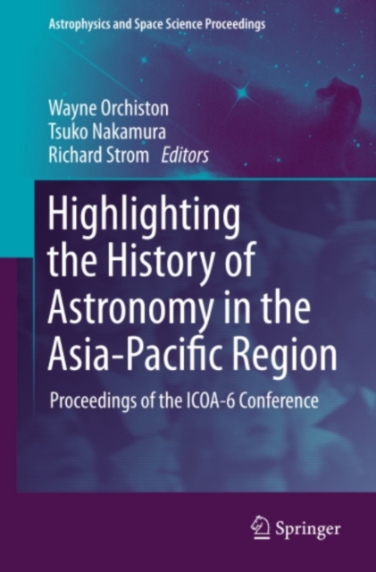 Highlighting the History of Astronomy in the Asia-Pacific Region