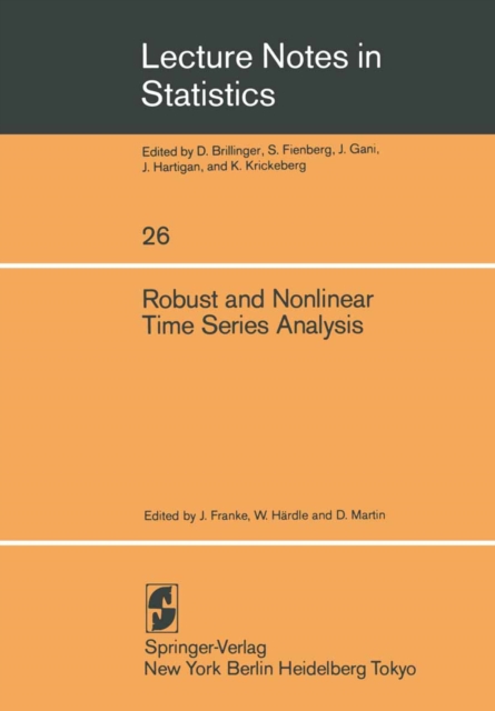 Robust and Nonlinear Time Series Analysis