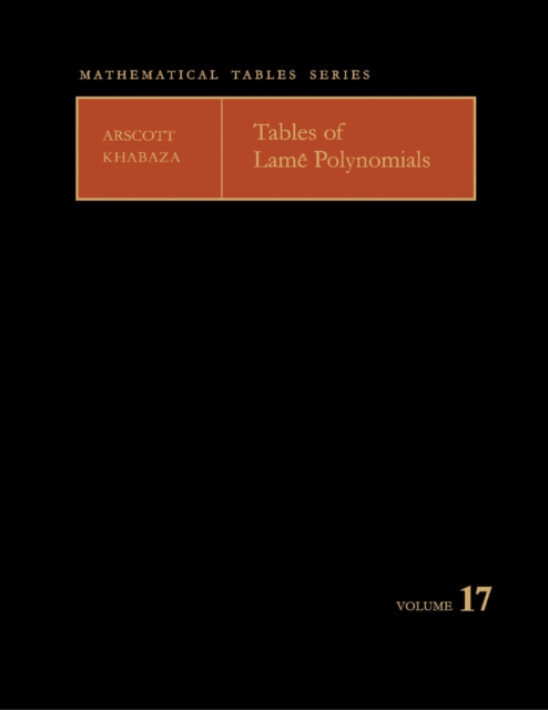 Tables of Lame Polynomials