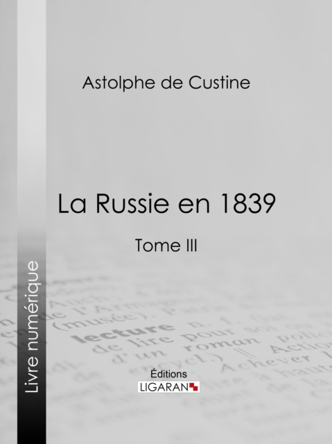 La Russie en 1839