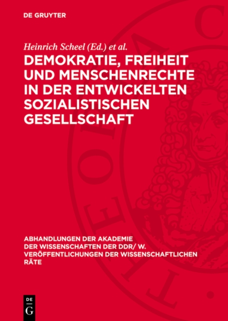 Demokratie, Freiheit und Menschenrechte in der entwickelten sozialistischen Gesellschaft