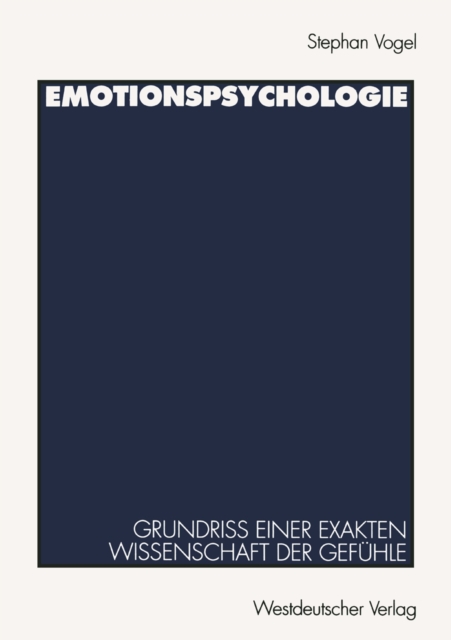 Emotionspsychologie