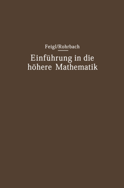 Einführung in die höhere Mathematik