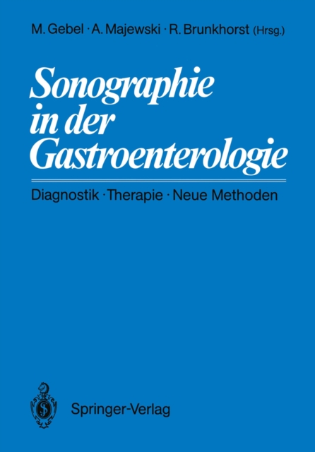Sonographie in der Gastroenterologie