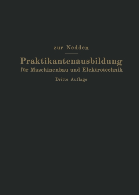 Praktikantenausbildung für Maschinenbau und Elektrotechnik