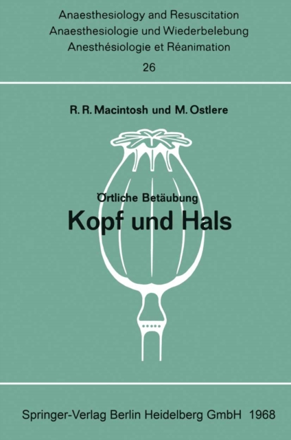 Örtliche Betäubung Kopf und Hals