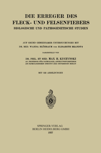 Die Erreger des Fleck- und Felsenfiebers