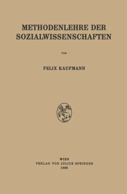 Methodenlehre der Sozialwissenschaften