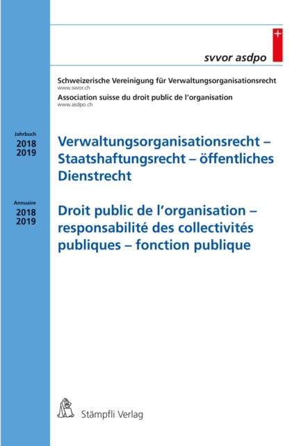 Verwaltungsorganisationsrecht - Staatshaftungsrecht - öffentliches Dienstrecht