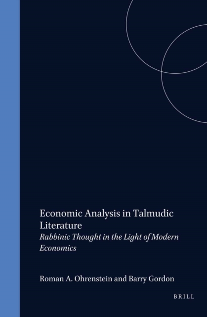 Economic Analysis in Talmudic Literature