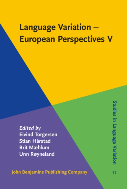 Language Variation - European Perspectives V
