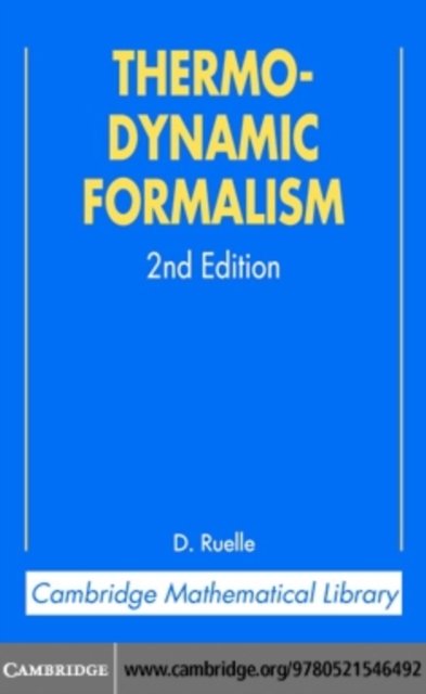 Thermodynamic Formalism