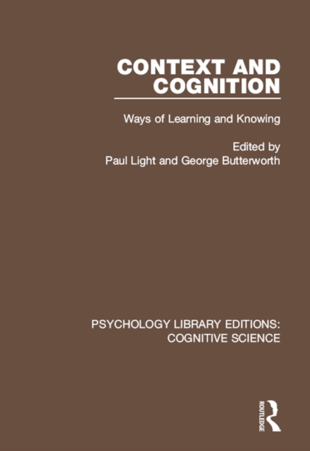 Context and Cognition