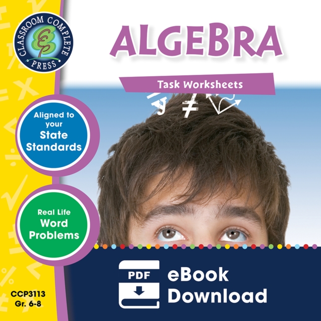 Algebra - Task Sheets Gr. 6-8