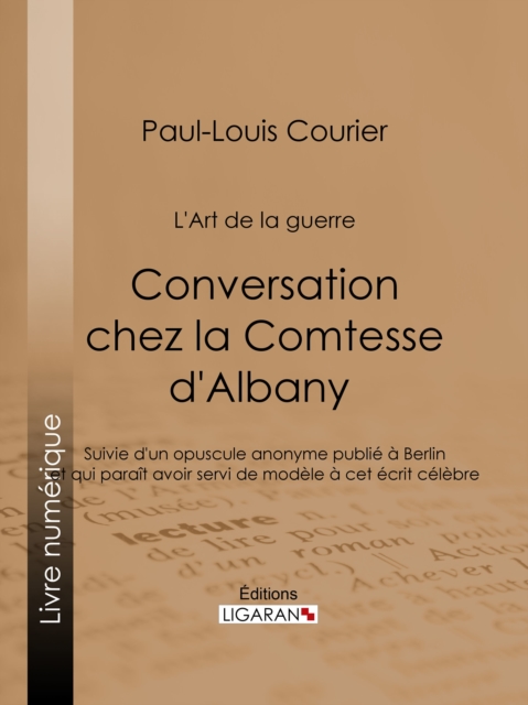 Conversation chez la Comtesse d'Albany (L'Art de la guerre)