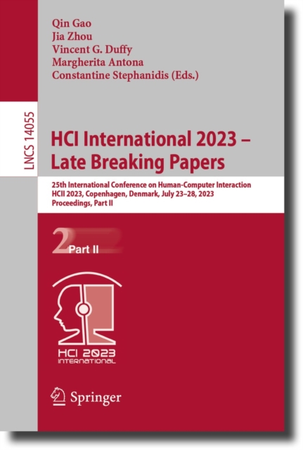 HCI International 2023 - Late Breaking Papers