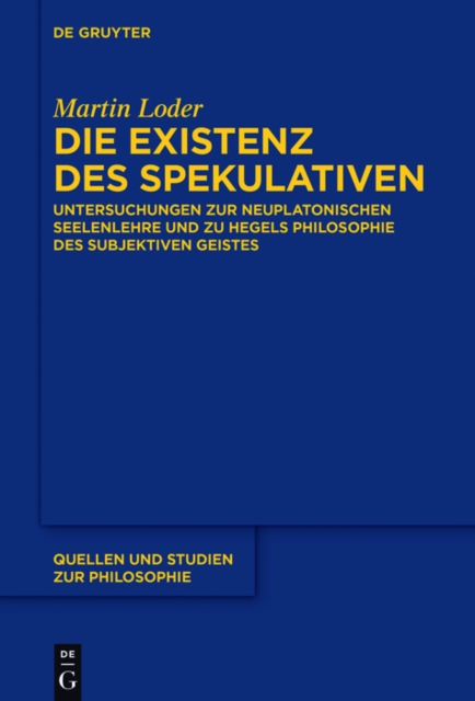 Die Existenz des Spekulativen