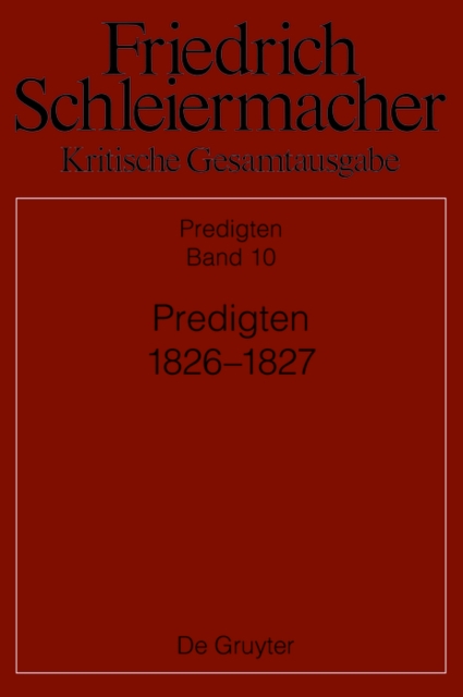 Predigten 1826-1827