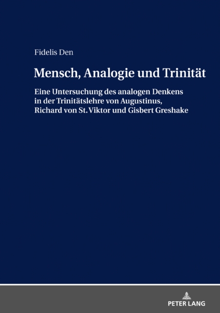 Mensch, Analogie und Trinitaet