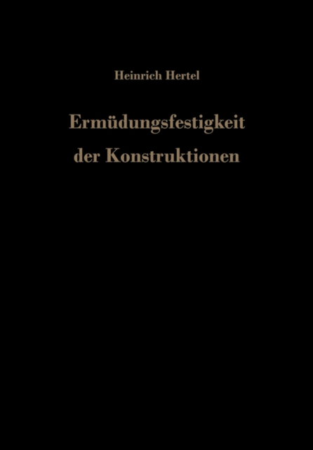 Ermüdungsfestigkeit der Konstruktionen