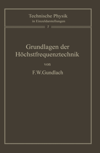 Grundlagen der Höchstfrequenztechnik