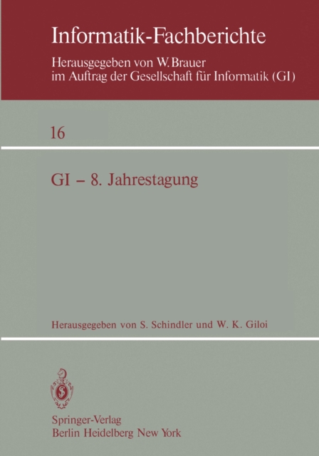 GI — 8. Jahrestagung
