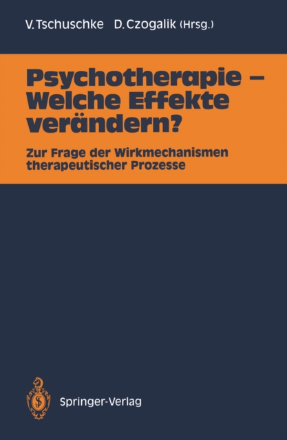 Psychotherapie — Welche Effekte verändern?
