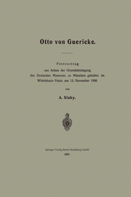 Otto von Guericke