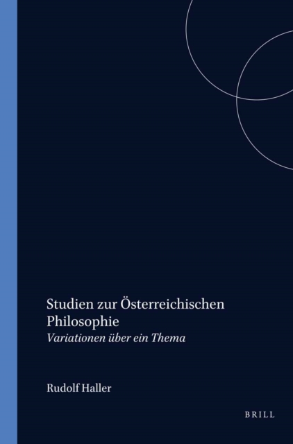 Studien zur Osterreichischen Philosophie