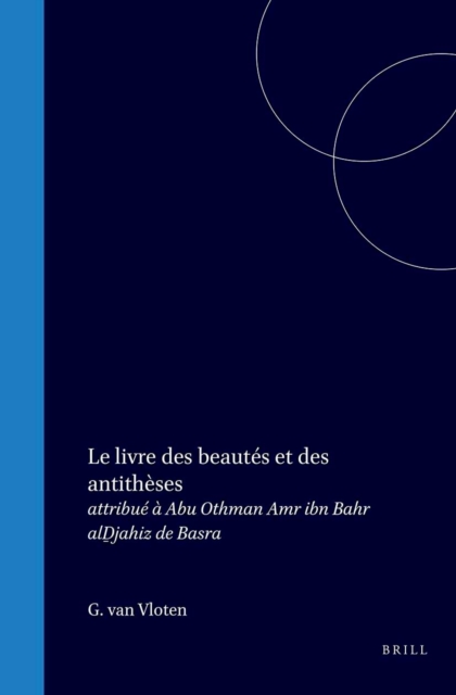 livre des beautes et des antitheses