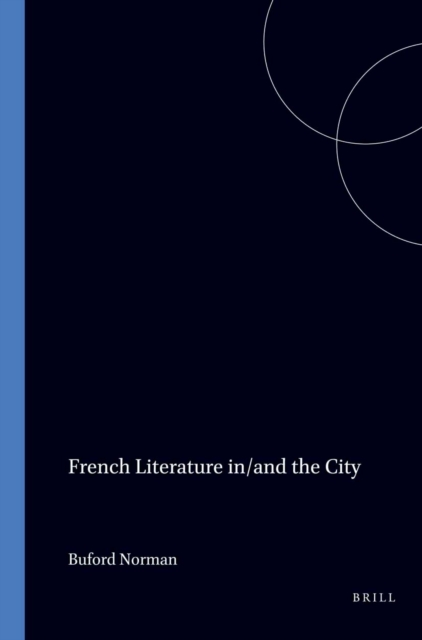 French Literature in/and the City
