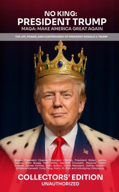 No King: President  Trump MAGA: Make America  Great Again