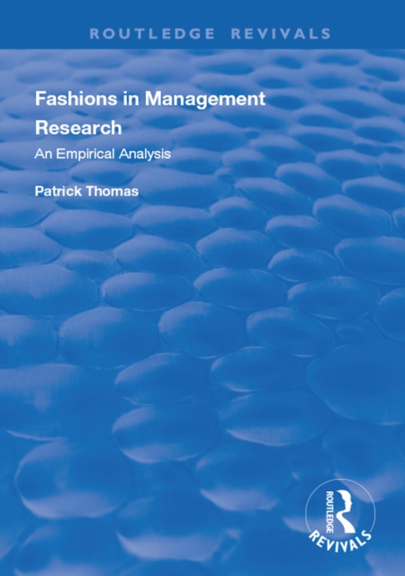 Fashions in Management Research