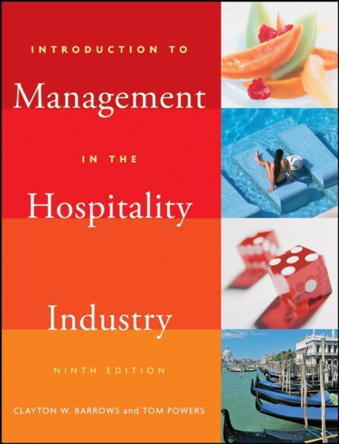 Introduction to Management in the Hospitality Industry