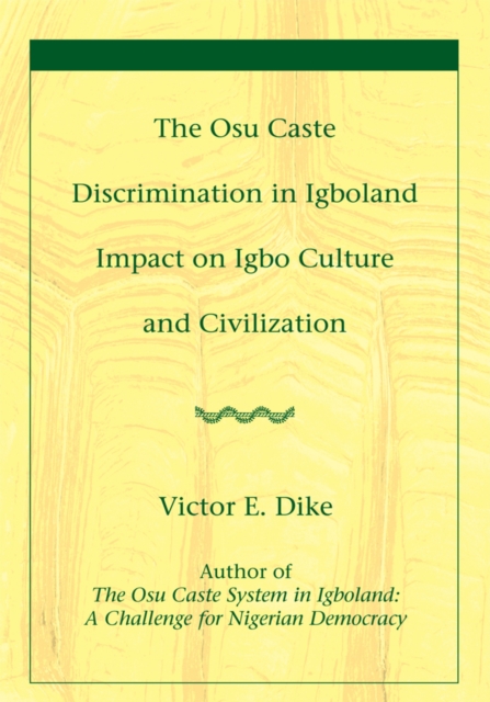 Osu Caste Discrimination in Igboland
