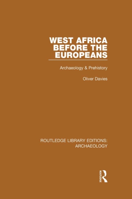 West Africa Before the Europeans