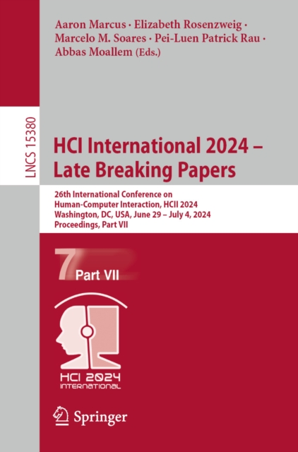 HCI International 2024 - Late Breaking Papers
